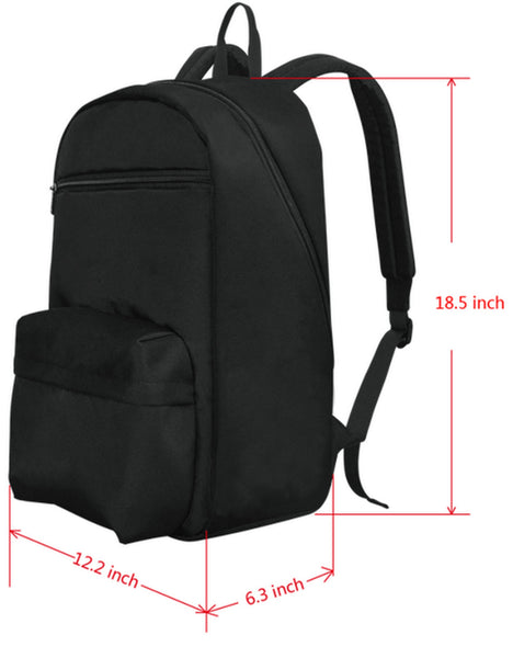 Footsteps Cross MultiColor Large Capacity Travel Backpack