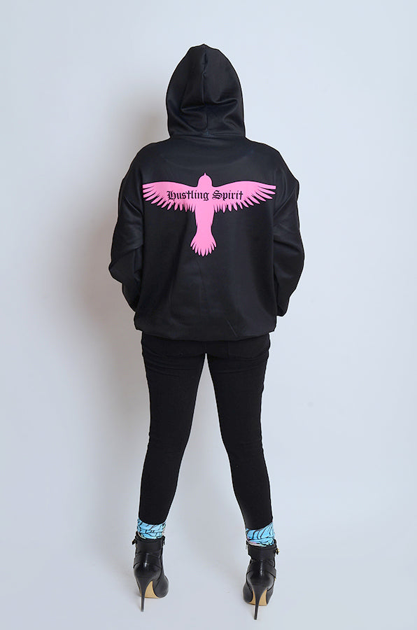 Fearless Lion Hot Pink Hoodie