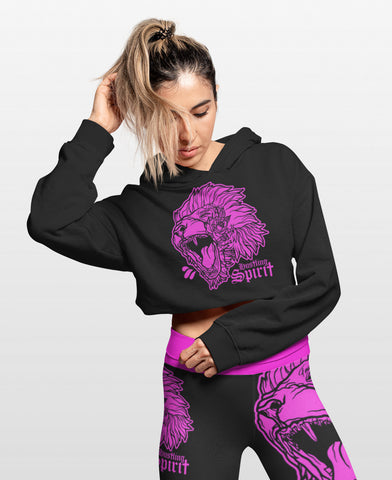 Fearless Lion Hot Pink Leggings