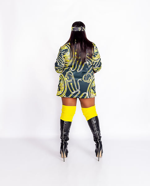Compass Hoodie Mini Dress