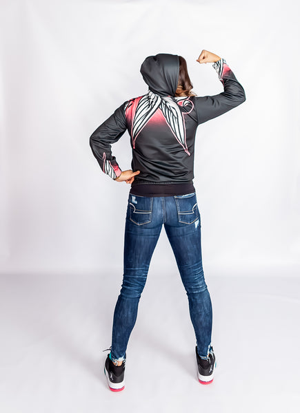Pink Sparrow Hoodie