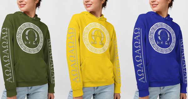 AΩ Alpha Omega Colors Hoodie