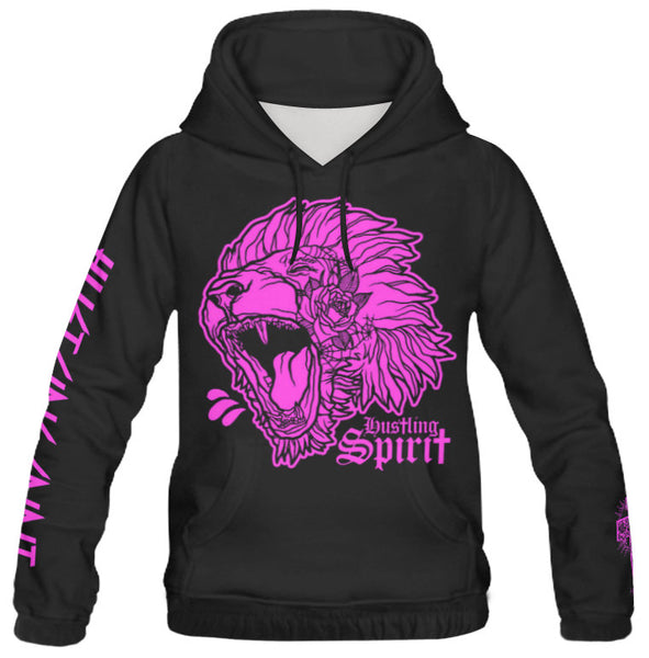 Fearless Lion Hot Pink Hoodie