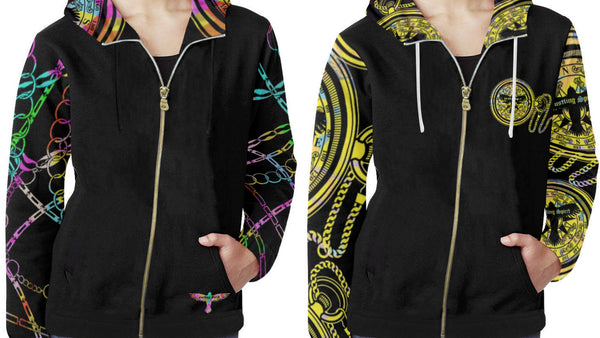 Compass Zip Up Hoody