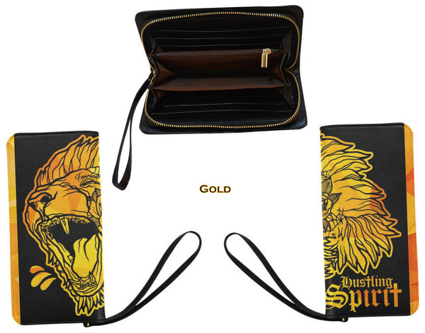 Fearless Lion Women's Clutch Purse