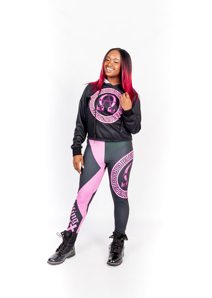 AΩ Alpha Omega Hot Pink Leggings