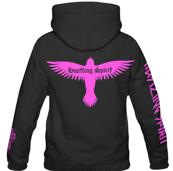 Fearless Lion Hot Pink Hoodie
