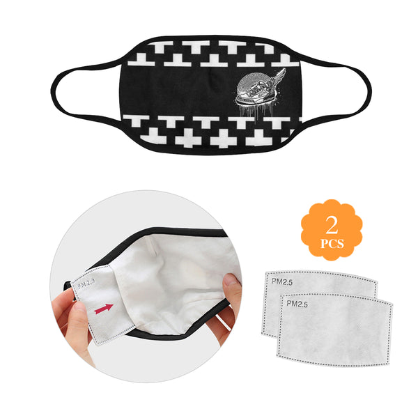 Footsteps Face Mask (2 Filters Included)