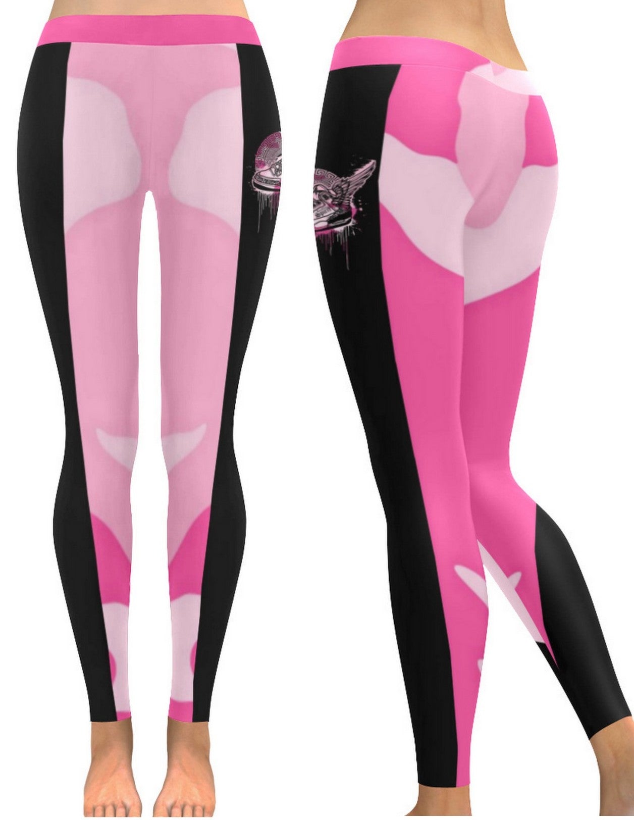 Footsteps Pink Cotton Candy Leggings