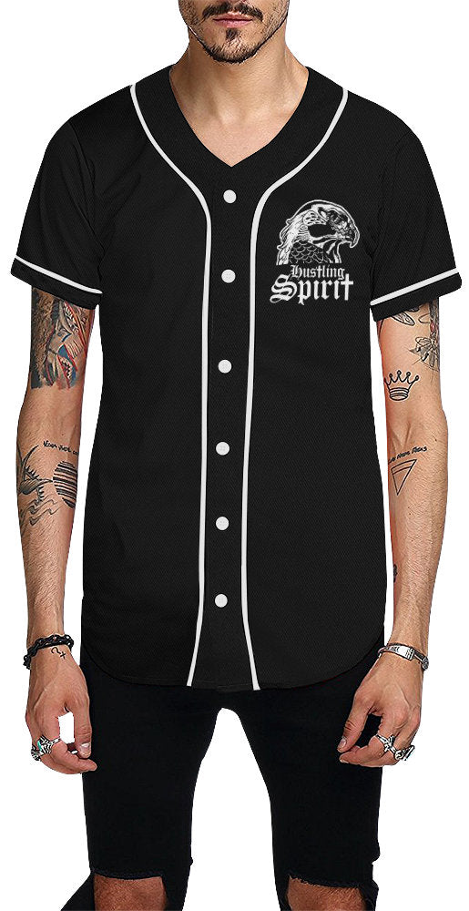 Raven Unisex Baseball Jersey