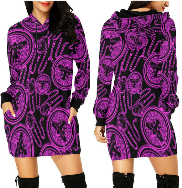 Compass Hoodie Mini Dress