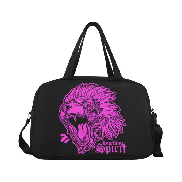 Fearless Lion Hot Pink Gym-Travel Bag