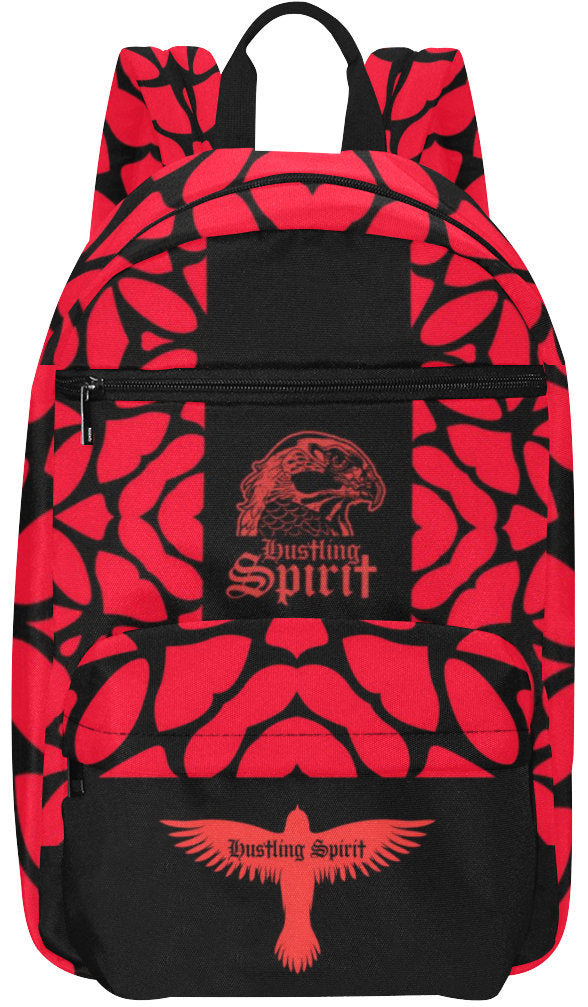 Raven Red Symphony Large Capacity Travel Backpack