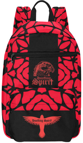 Raven Red Symphony Large Capacity Travel Backpack