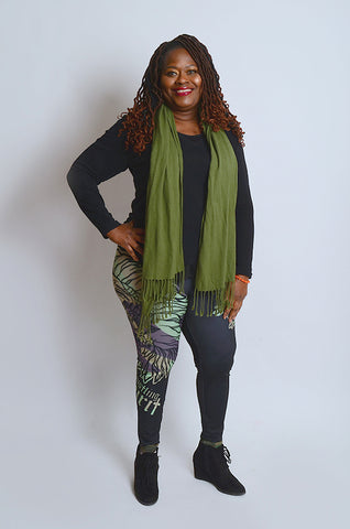 Fearless Lion Army Leggings