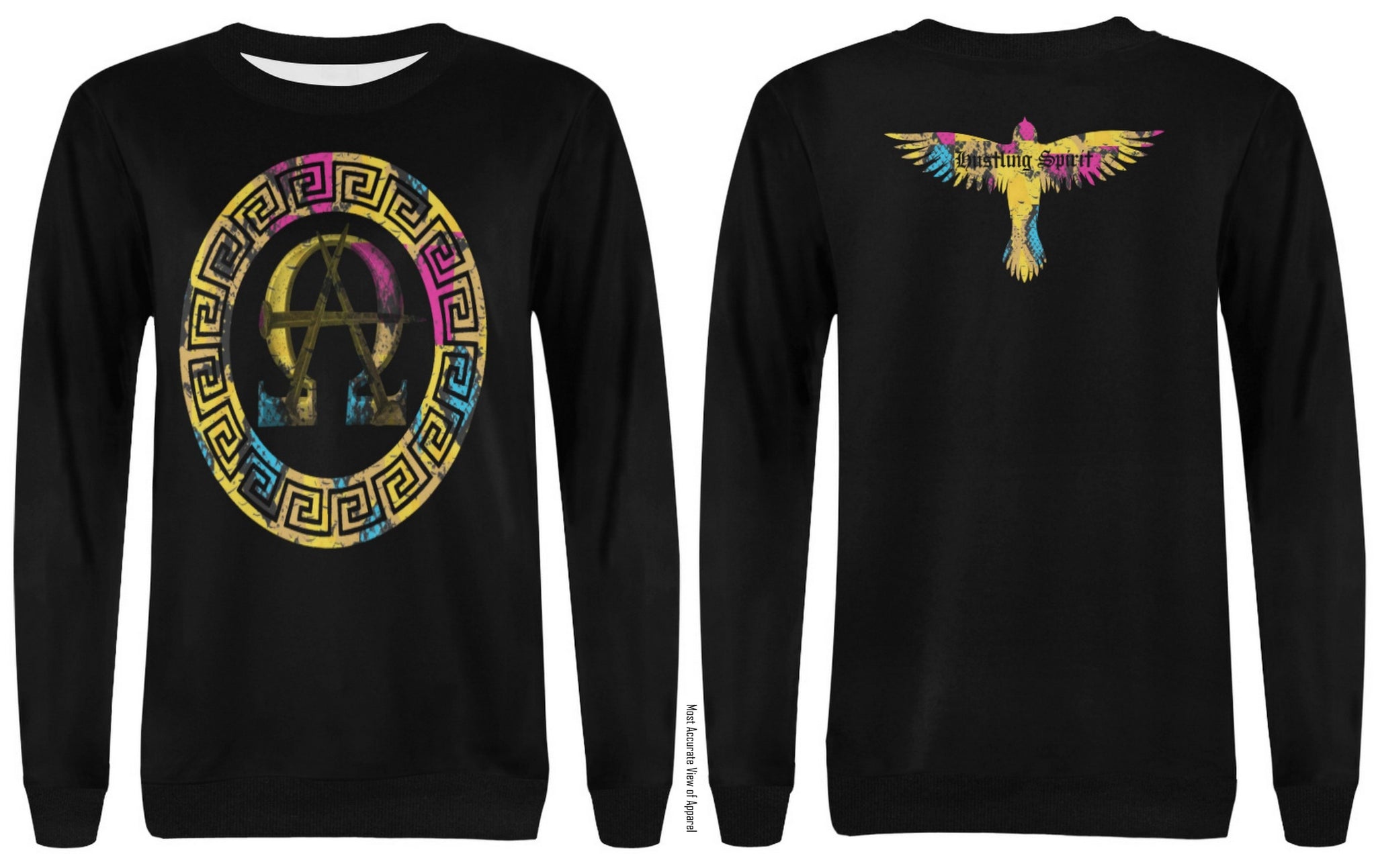 Alpha Omega Sweatshirt Snake Skin