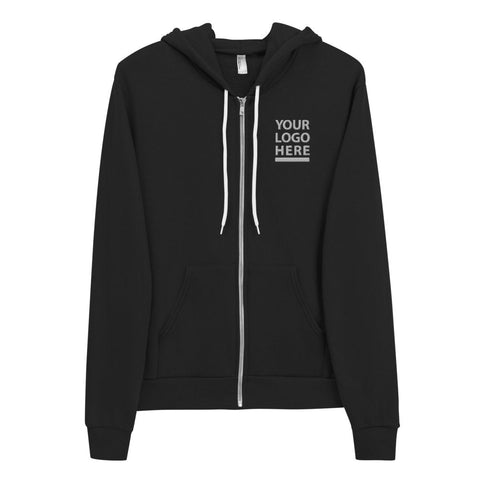 Zip-Up Embroidery Hoody (Qty = 1)