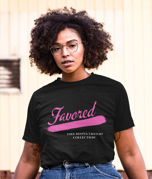 Favored Pink Unisex T-Shirt