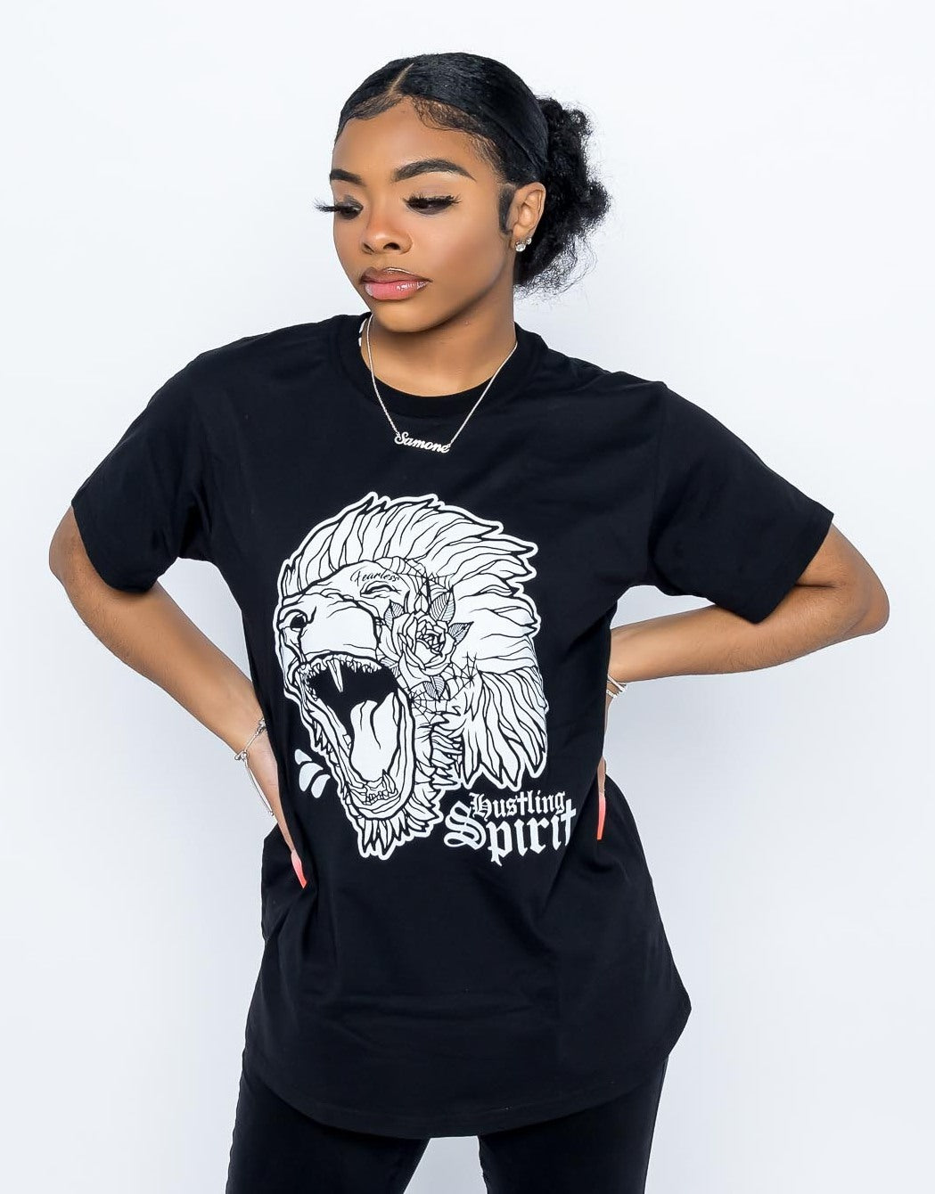 Fearless Lion Vintage Graphic Unisex T-Shirt (S-5XL)
