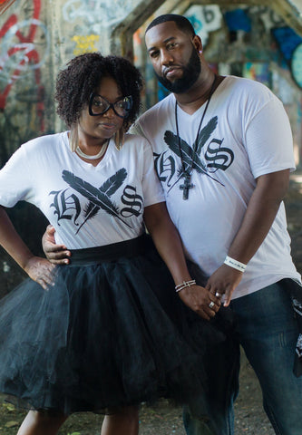 Feathers Vintage Graphic Unisex T-Shirt (S-5XL)