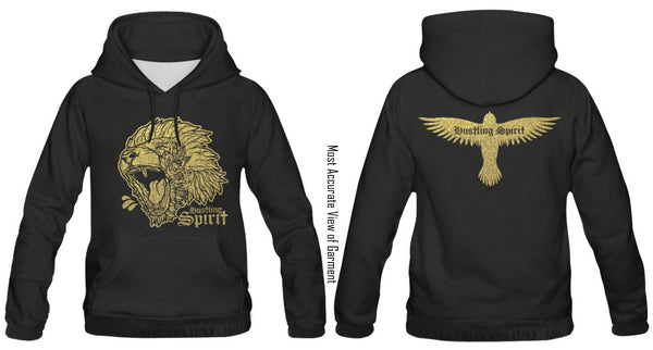 Fearless Lion Gold Shine Hoodie