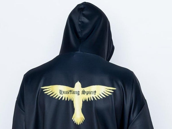 Footsteps Gold Column Hoodie
