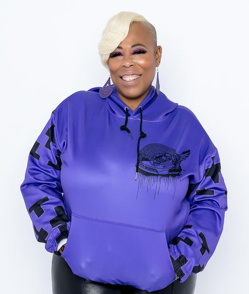 Footsteps Cross Hoodie I