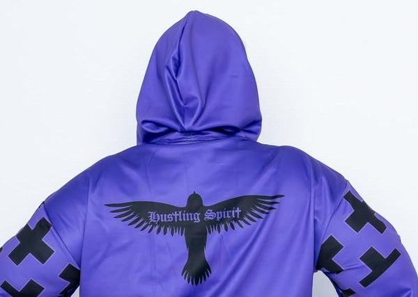 Footsteps Cross Hoodie I