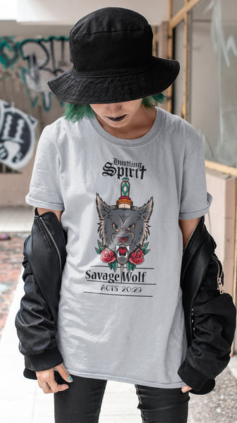 Savage Wolf Short-Sleeve Unisex T-Shirt (S-5XL)