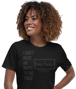 I AM The Table Black-Out Limited-Edition Tee