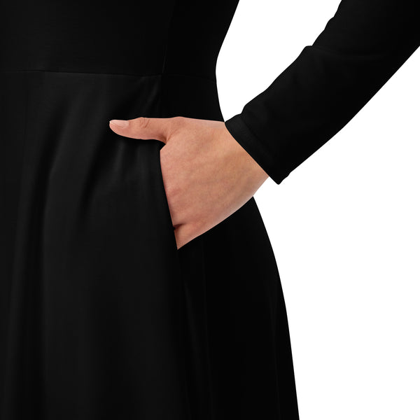 TKL Long Sleeve Dress w/Pockets (XXS-6XL)