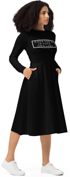 TKL Long Sleeve Dress w/Pockets (XXS-6XL)