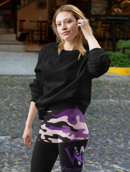 VWV Purple Camo Leggings