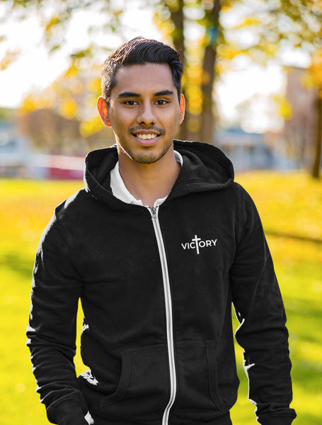 Victory Unisex Lightweight Zip Hoodie