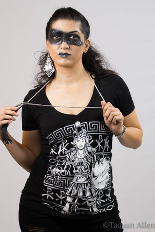 Warrior Princess Vintage Graphic T-Shirt (S-5XL)
