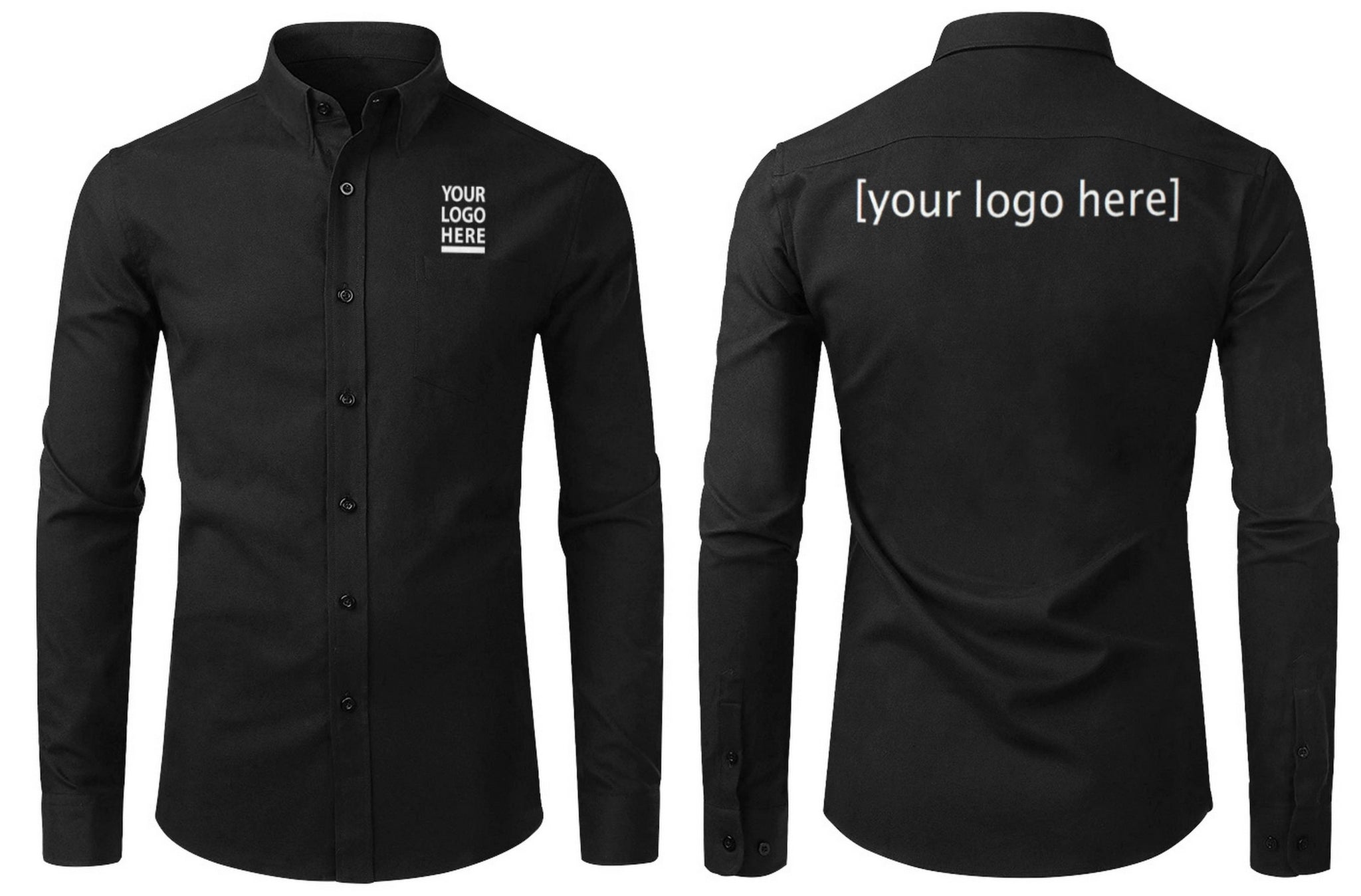 Unisex Button-up Long Sleeve Shirt (Custom/Qty =1)