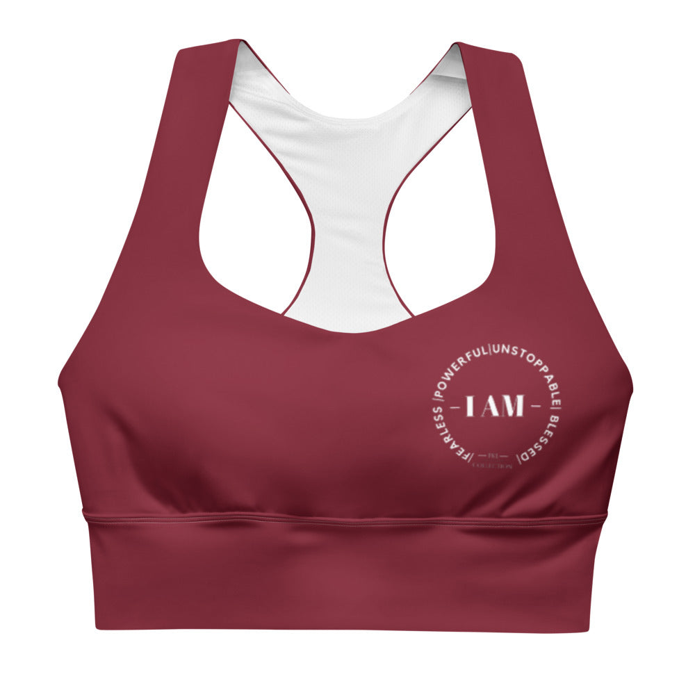 "I AM" Sports Bra (XS-3XL)