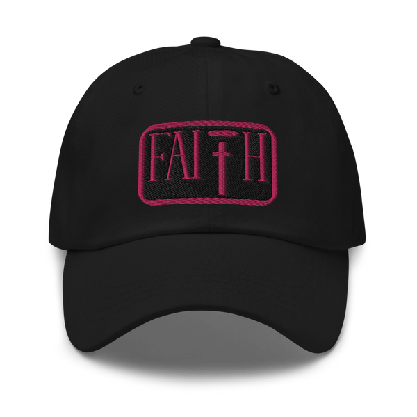Faith II Classic Dad Hat (Pink)