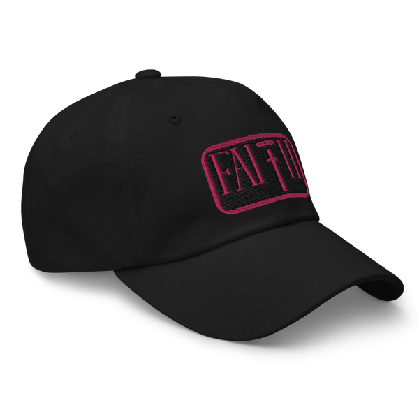 Faith II Classic Dad Hat (Pink)