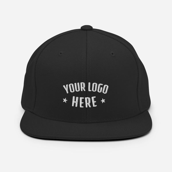 Custom Embroidered Snapback Hat (Qty=1)