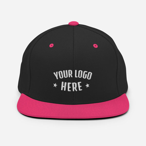 Custom Embroidered Snapback Hat (Qty=1)