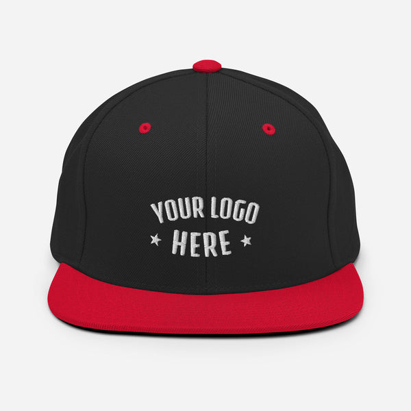 Custom Embroidered Snapback Hat (Qty=1)