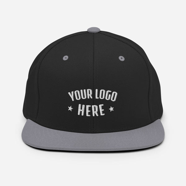 Custom Embroidered Snapback Hat (Qty=1)