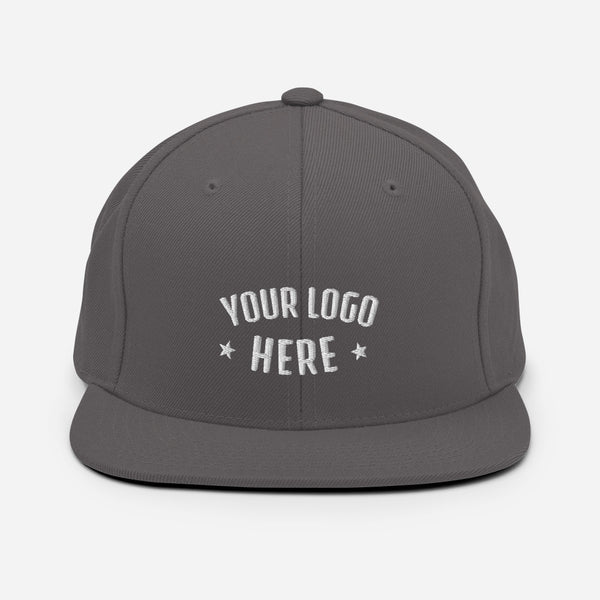 Custom Embroidered Snapback Hat (Qty=1)