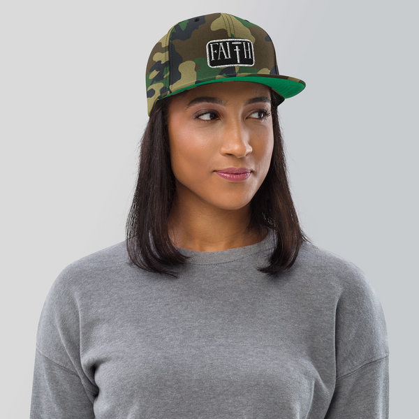 Faith III Snapback Green Camo