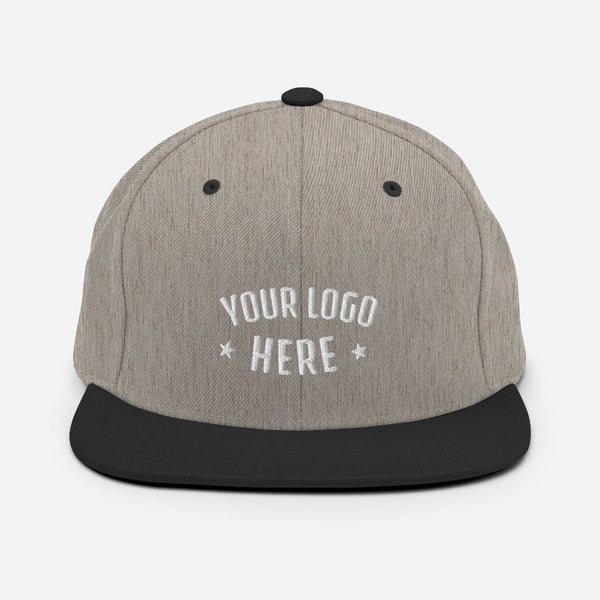 Custom Embroidered Snapback Hat (Qty=1)