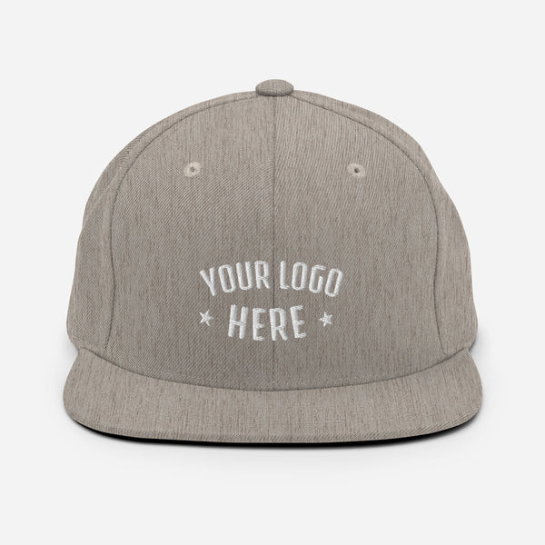 Custom Embroidered Snapback Hat (Qty=1)