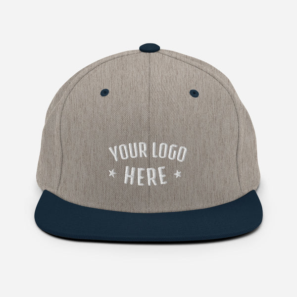 Custom Embroidered Snapback Hat (Qty=1)