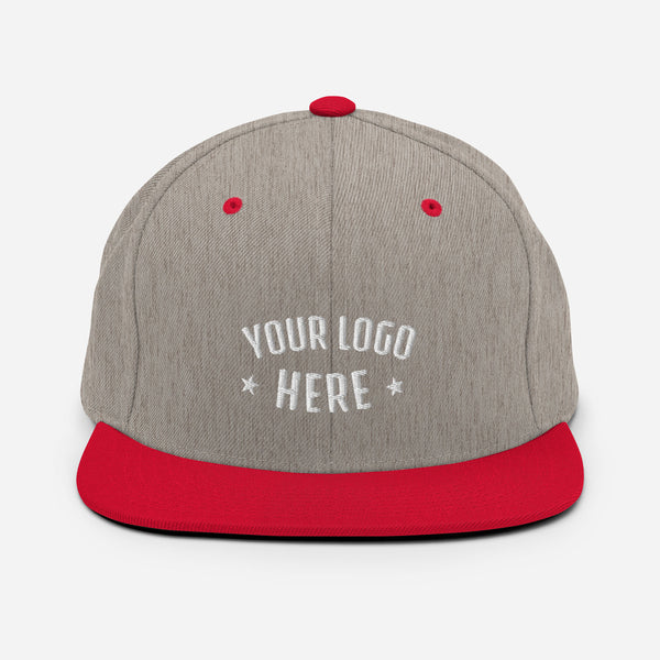 Custom Embroidered Snapback Hat (Qty=1)