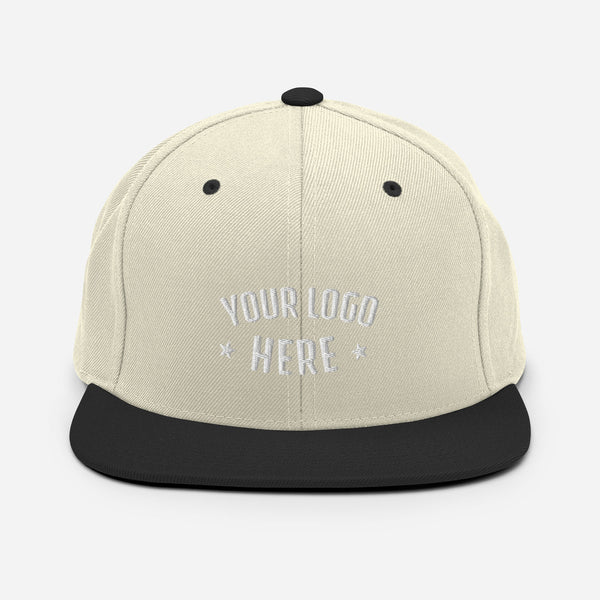 Custom Embroidered Snapback Hat (Qty=1)